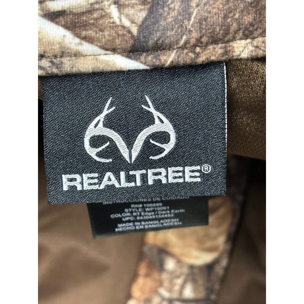 Realtree‎ Camouflage Hunting Pants Men's M/M Bonded Fabric Outdoor Gear 36x32